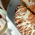 Nadiya Hussain apple cake with olive oil icing and a spiced syrup recipe on Nadiya’s Fast Flavours