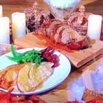 Jean-Christophe Novelli Christmas turkey and stuffing recipe on Steph’s Packed Lunch