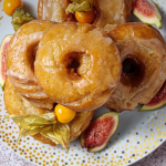 Simon Rimmer sour cream doughnuts with figs recipe on Sunday Brunch