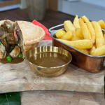 Gok Wan Chinese chicken curry pie with chips recipe on This Morning