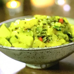 Jane Baxter pineapple curry with pilau rice recipe on Matt Tebbutt’s Go Veggie and Vegan