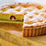 Michel Roux raspberry and almond frangipane tart with cartagen liquor recipe on Michel Roux’s French Country Cooking