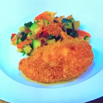 James Martin Chicken Kiev with Ratatouille recipe on James Martin’s Saturday Morning