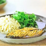 Michel Roux Jr. grilled mackerel with mustard and celeriac remoulade recipe on Michel Roux’s French Country Cooking