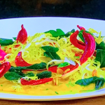 James Martin pumpkin risotto with mascarpone cheese, Red chicory and sage recipe on James Martin’s Saturday Morning