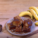 Simon Rimmer banana slab cake recipe on Steph’s Packed Lunch
