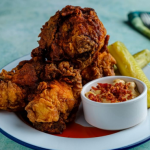 Simon Rimmer Nashville style hot fried chicken recipe on Sunday Brunch