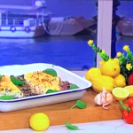 Phil Vickery Good Friday fish feast with potatoes, pepper and onions recipe on This Morning