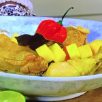 Levi Roots Martinique Coconut Chicken Curry recipe on James Martin’s Saturday Morning