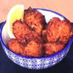 Leandro Carreira salt cod fritters with parsley recipe on Sunday Brunch