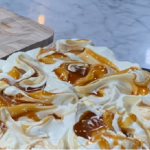 Donal Skehan tres leche cake with caramel and cream recipe on This Morning