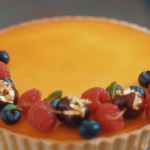 Kathryn’s passion fruit tart with thyme and frangipane on The One Show