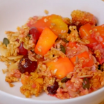 Lucy-Kate and Gabriel’s fruit crumble on Eat Well For Less?