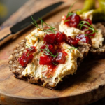 Simon Rimmer smoked mackerel pate with chilli beetroot relish recipe on Sunday Brunch