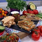 Phil Vickery Mexican Feast with chicken, pork and sweetcorn quesadillas recipe on This Morning