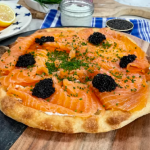 Wolfgang Puck smoked salmon pizza recipe on This Morning