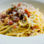 Simon Rimmer classic spaghetti carbonara recipe on Sunday Brunch