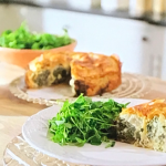 Briony Williams Mediterranean spinach pie (Spanakopita) recipe on Lorraine