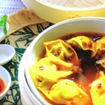 Jeremy Pang wontons with in chilli broth recipe on Jeremy pang’s Asian Kitchen