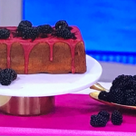 Juliet Sear blackberry loaf cake recipe on This Morning