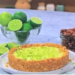 Clodagh Mckenna heavenly key lime pie with digestive biscuits and condensed milk recipe on This Morning