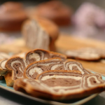 Mina Said-Allsopp gluten free chocolate sourdough bread on Nadiya’s Everyday Baking