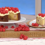 Donal Skehan raspberry with white chocolate and ricotta cake recipe on This Morning