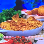 John Torode chicken nacho pie with ginger, tomatoes and chilli recipe on This Morning