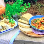 Phil Vickery autumn casserole with chicken butternut squash and mushroom recipe on This Morning