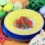 Simon Rimmer chicken jalfrezi with butter and lemon recipe on Steph’s Packed Lunch