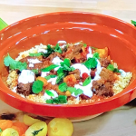 Freddy Forster lamb tagine recipe on Steph’s Packed Lunch