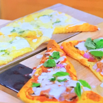 Candice Brown Croissant Dough Pizzas recipe on Ainsley’s World Cup Flavours
