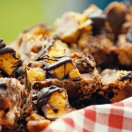 Mary Berry honeycomb rocky road with chocolate, butter and golden syrup recipe on Mary Berry: Cook and Share