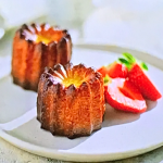 Giselle Roux caramelised Bordeaux rum sponges recipe on Michel Roux French Country Cooking
