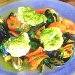 James Martin Monkfish and Mussels with Tomato Sauce recipe on James Martin’s Saturday Morning