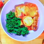 Mimi’s Sausage and Roast Pepper Hotpot recipe on Cooking with The Gills