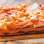 Simon Rimmer mincemeat baklava with filo pastry and honey recipe on Sunday Brunch
