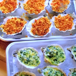 Michel Roux hot French oyster canapes recipe on Christmas in Provence