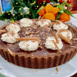 Jane Dunn Irish cream tart with chocolate and digestive biscuits recipe on This Morning