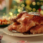 Mary Berry lemon and thyme roast turkey with onion and herbs recipe on Mary Berry’s Ultimate Christmas