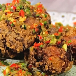 Ben’s spicy fried chicken with chilli oil recipe by Jeremy Pang on Sunday Brunch