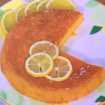 Juliet Sear low calorie and low sugar lemon drizzle cake recipe on This Morning