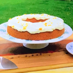 John Torode Earl Grey tea cake with orange blossom cream cheese icing recipe on This Morning