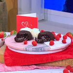 Juliet Sear Valentine’s Day chocolate fondant recipe on This Morning