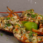 Nick Nairn and Dougie Vipond grilled Scottish lobster with chilli, garlic butter and lime on The Great Food Guys