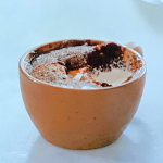 Jamie Oliver microwave chocolate puddings with dark chocolate and Snickers bar recipe on Jamie’s £1 Wonders