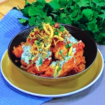 Ruby Bhogal masala chilli loaded fries recipe on Steph’s Packed Lunch