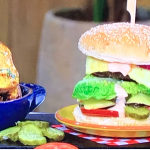 Nathan Anthony air fryer burgers recipe on This Morning