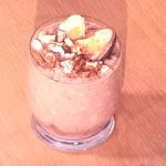 Adria Wu Save the Earth Oats with Banana and Chocolate recipe on Sunday Brunch