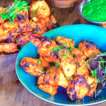 Dipna Anand Tandoori Chicken Tikka with Home Made Naan and Mint and Coriander Chutney recipe on James Martin’s Saturday Morning